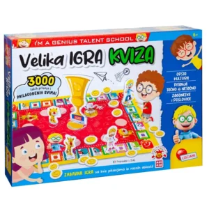 Mali genije Velika igra kvizova Lisciani