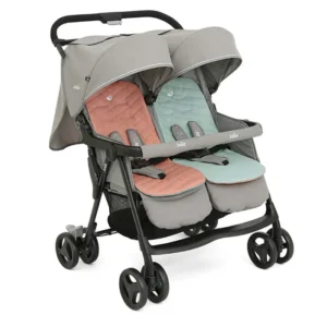 Joie blizanačka kolica Aire Light Grey