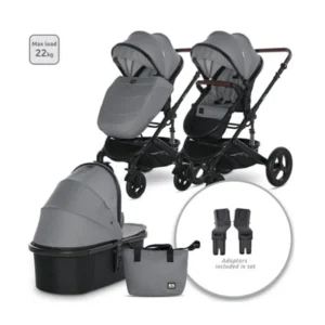 Lorelli kolica 2u1 Boston Dolphin Grey