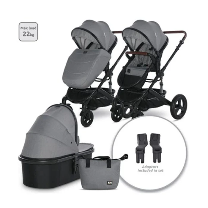 Lorelli kolica 2u1 Boston Dolphin Grey