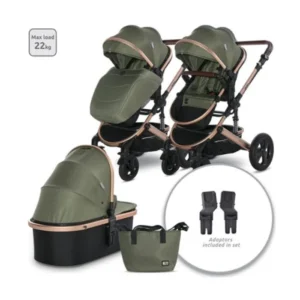 Lorelli kolica 2u1 Boston Loden Green