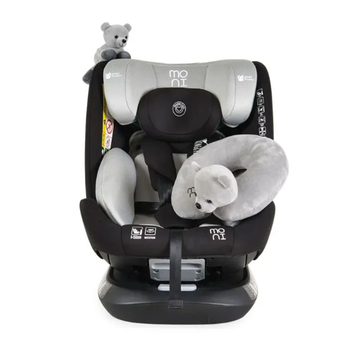 Moni auto sedište Serengeti I-Size 40-150cm Light Grey1