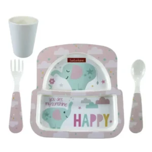 Bebekevi set za hranjenje Happy Elephant