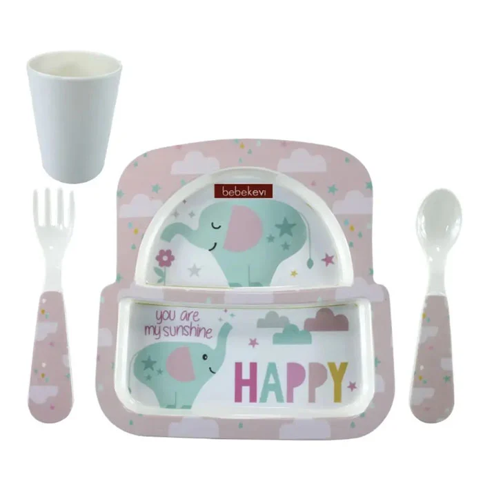 Bebekevi set za hranjenje Happy Elephant