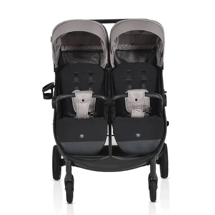 Moni blizanačka kolica TwinGo Silver2