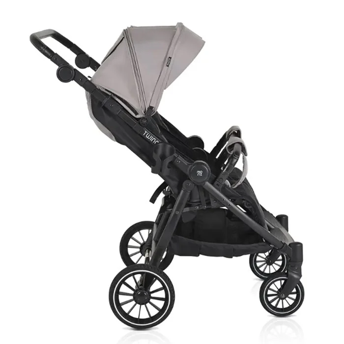 Moni blizanačka kolica TwinGo Silver5