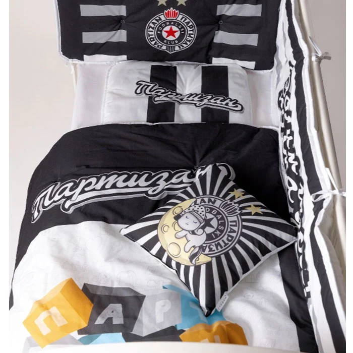 Stefan posteljina za krevetac Partizan