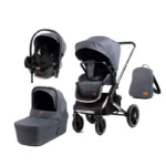 BBO kolica FlexiTrio 3u1 grey