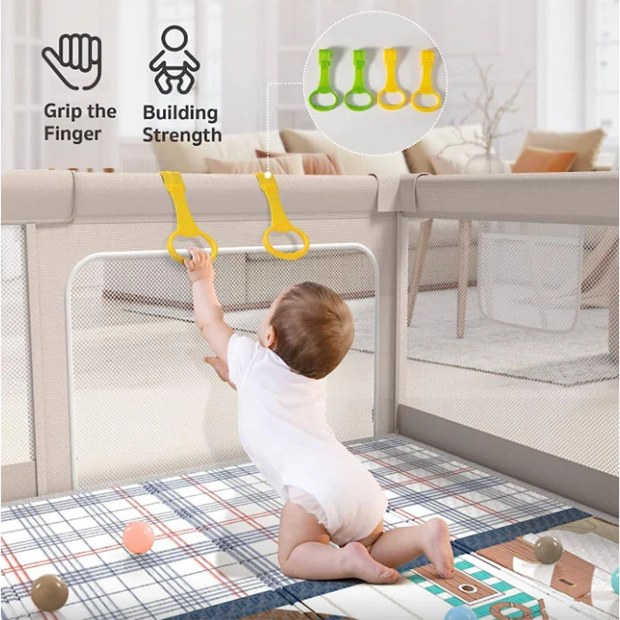 IQ Ogradica Joy 150x180cm Siva - Slika 5
