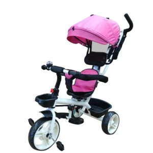 Lalu tricikl sa rotirajućim sedištem BTX6188-2 pink