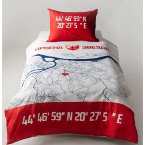 Stefan posteljina za krevet Crvena Zvezda