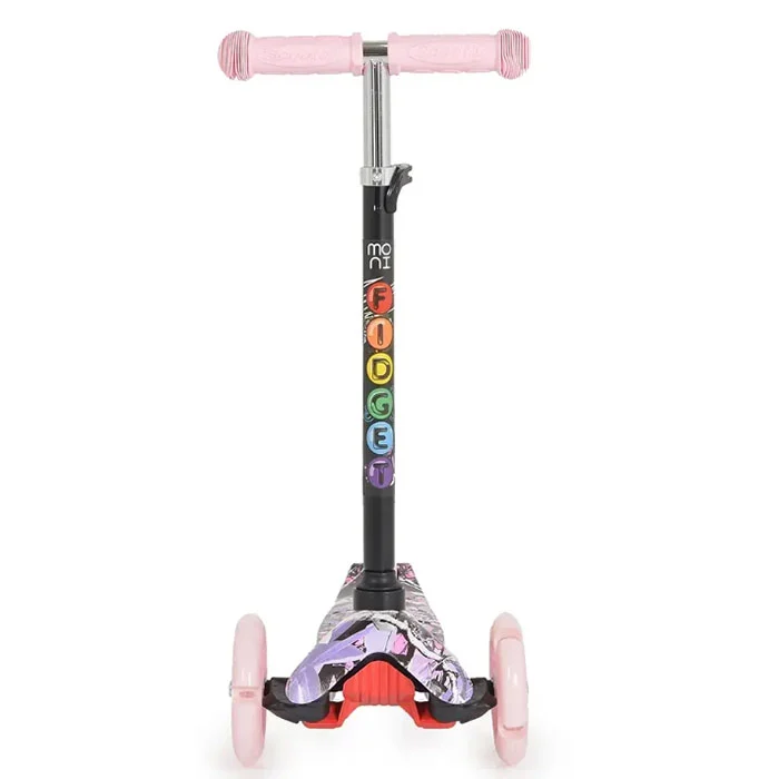 Moni trotinet Fidget pink1
