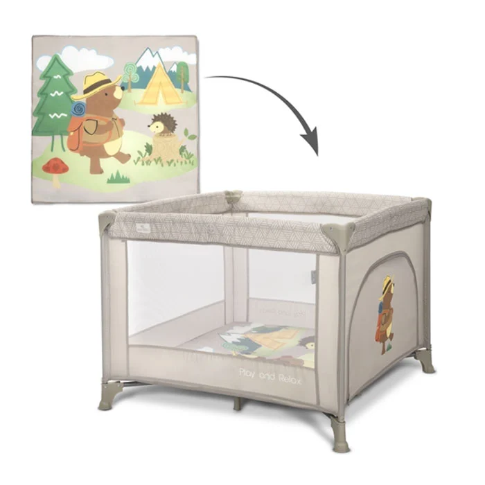 Lorelli ogradica Play & Relax beige camping1