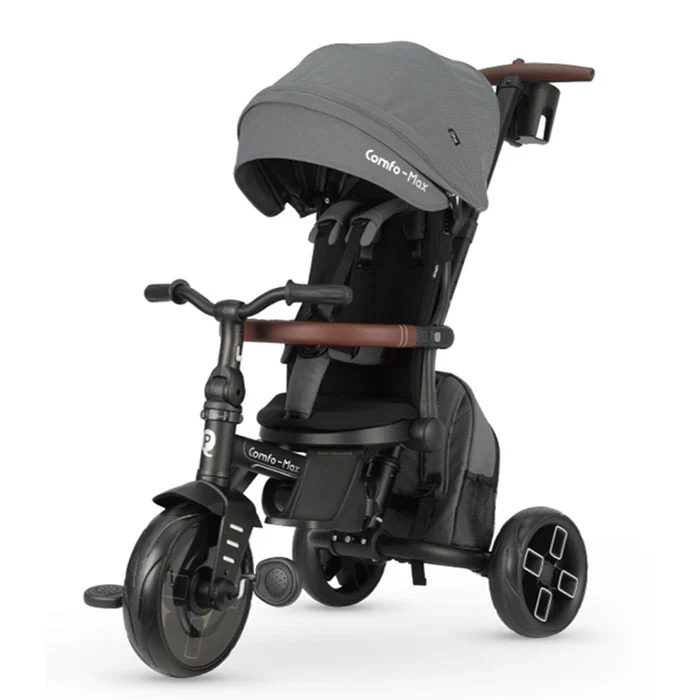 Qplay tricikl Comfo Max grey