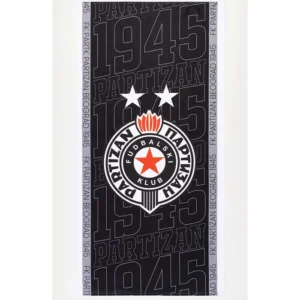 Stefan peškir plažni Partizan grb i patern