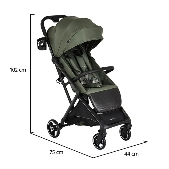Cangaroo kolica za avion Ariwalk Deep Green6