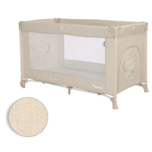 Lorelli prenosivi krevetac Noemi 1 nivo Fog Bige Star