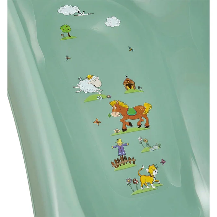 Keeeper kadica za bebe Funny Farm 100cm Nordic Green - Image 2