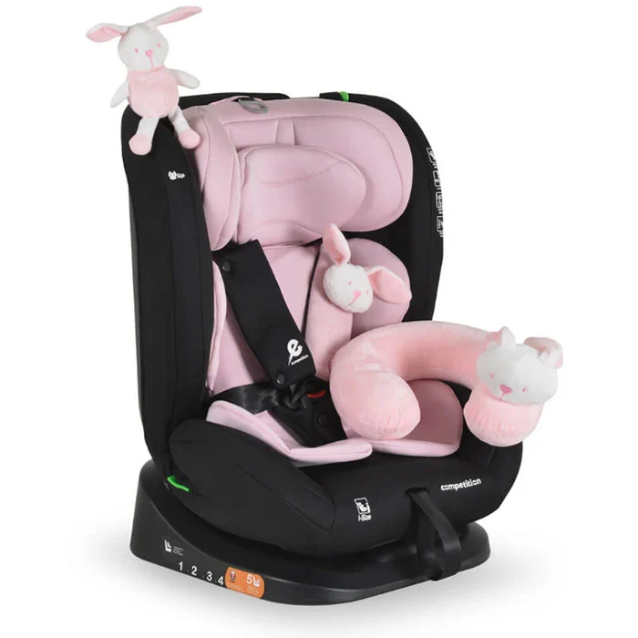 Moni auto sedište Competition 40-150cm Baby Pink