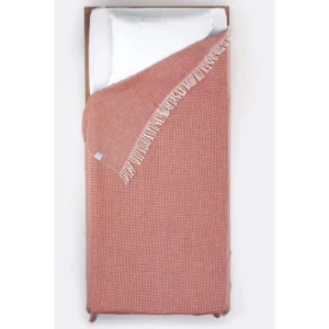 Stefan ćebe Ravena crvena topla nit 150x200