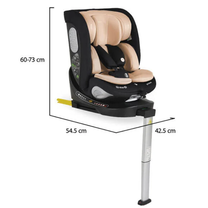 Moni auto sedište Strike 40-150cm Sand Beige