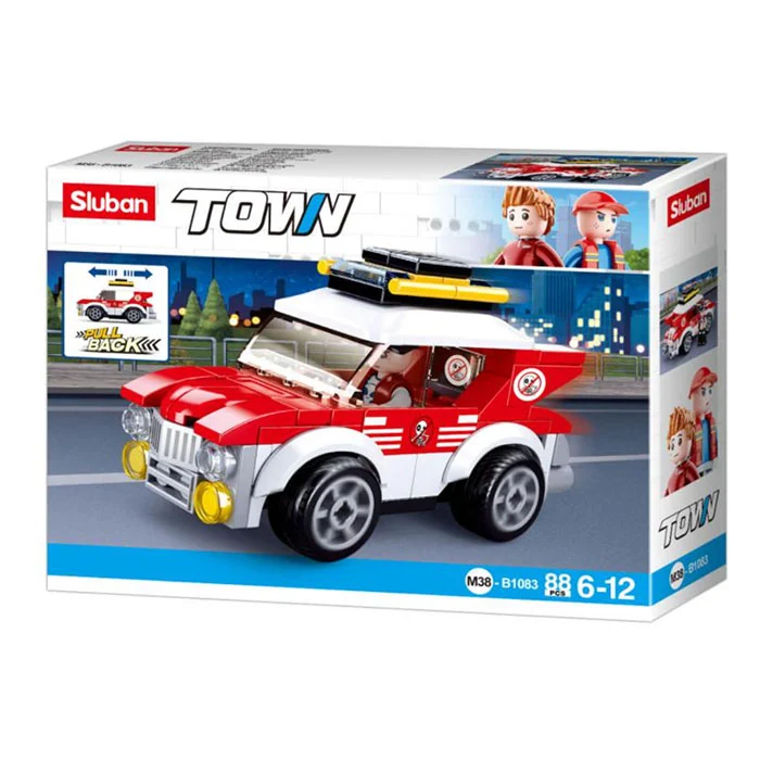 Sluban kocke ambulantno vozilo 88pcs