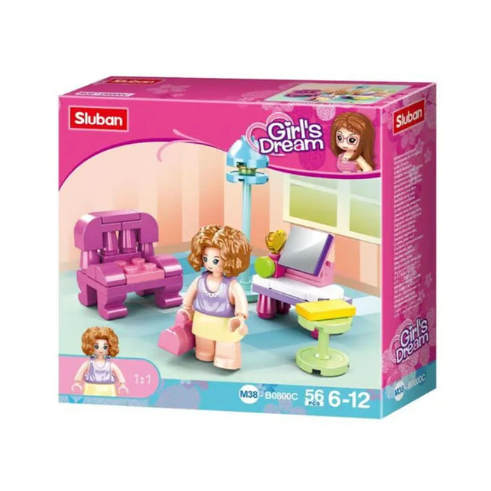 Sluban kocke frizerski salon 56pcs