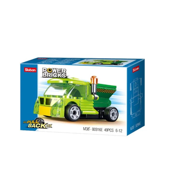 Sluban kocke kamion sa prikolicom 49pcs