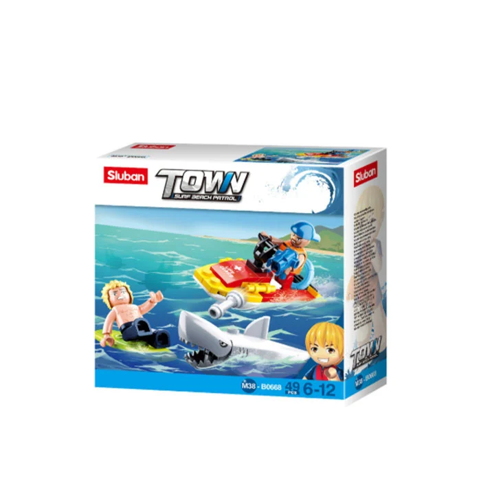 Sluban kocke spasavanje na plaži 49pcs