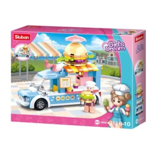 Sluban kocke vozilo za hranu 154pcs