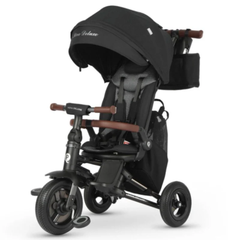 QPlay tricikl Deluxe Nova Black