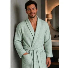 Ready bademantil Wafl zeleni