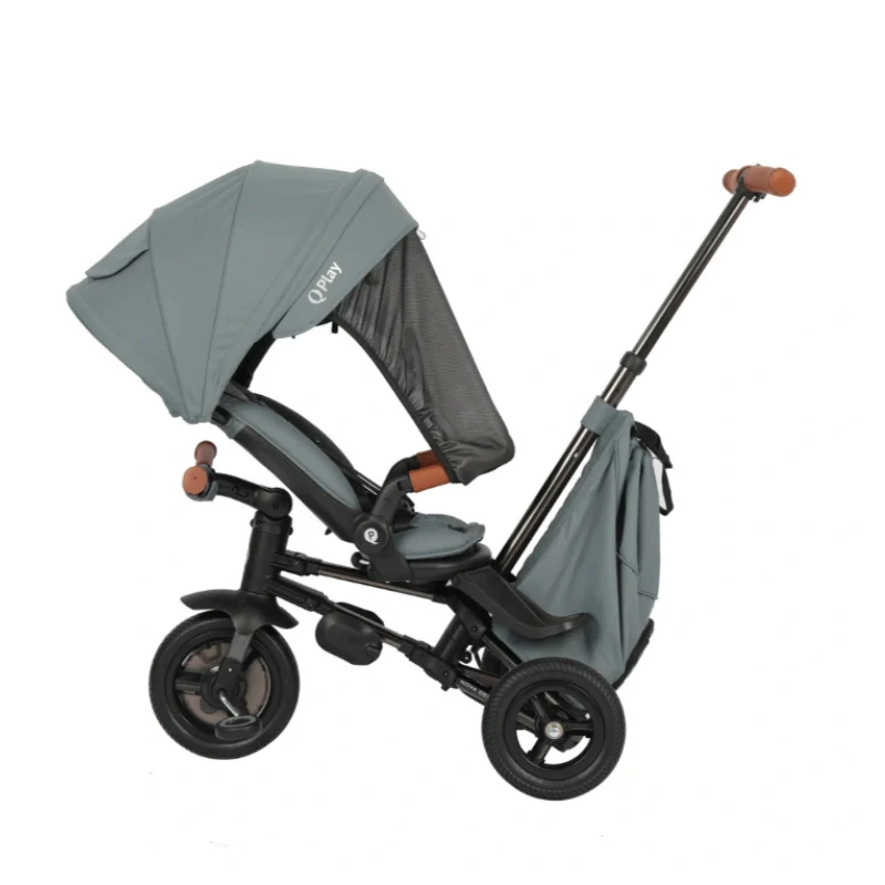 QPlay tricikl Deluxe Nova Black - Slika 2