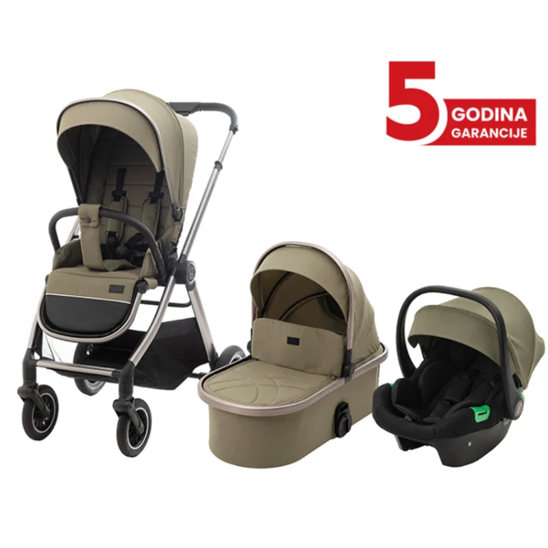 BBO kolica Charm 3u1 Green