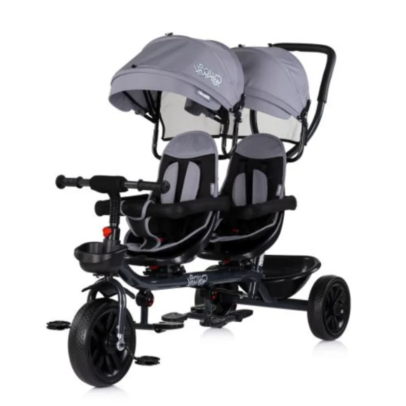 Chipolino trickl za blizance Hip Hop Grey